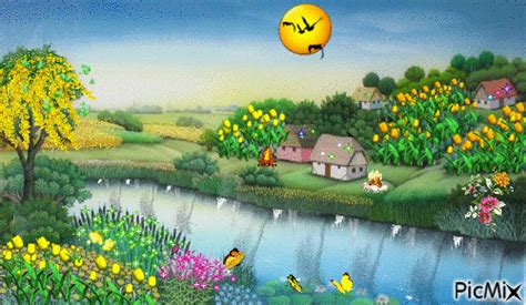 village gif.